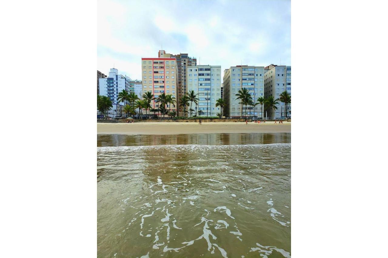 Apartamento Na Vila Caicara Em Predio Frente Mar Com Excelente Localizacao Por Reserva Praia Praia Grande  Zewnętrze zdjęcie